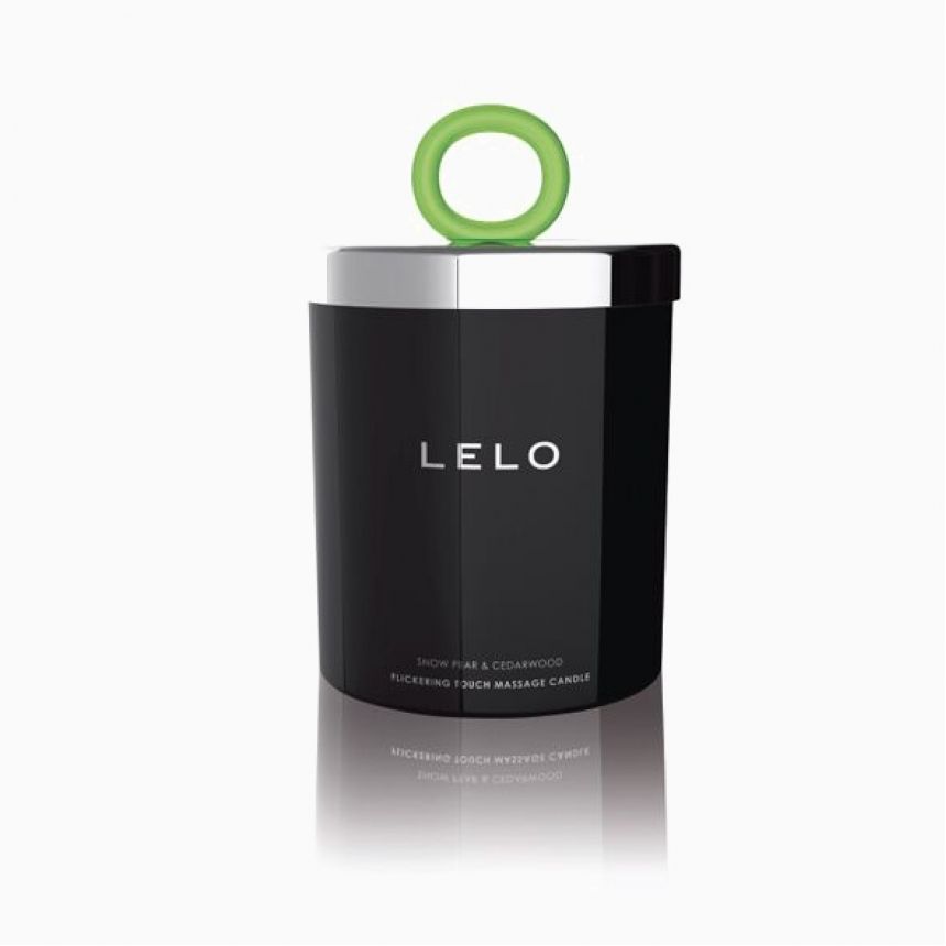 Масажна свічка LELO Massage Candle Snow Pear & Cedarwood, соєвий віск, 36 годин горіння Масажна свічка LELO Massage Candle Snow Pear & Cedarwood, соєвий віск, 36 годин горіння