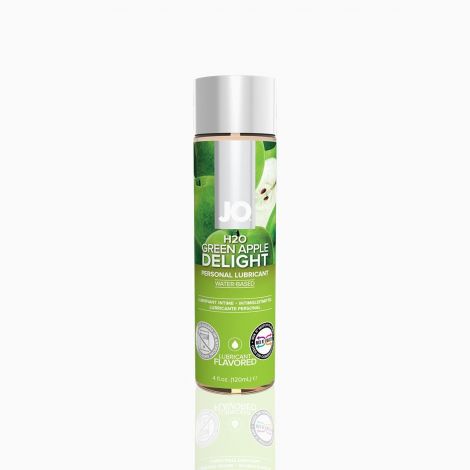 Розпродаж!!! Змазка на водній основі System JO H2O — Green Apple (120 мл) (термін 01.12.2023)