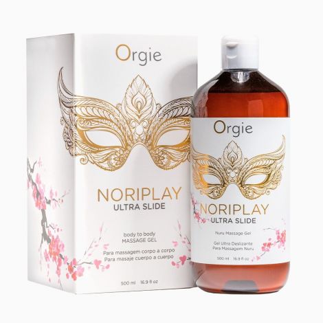 Гель для NURU-массажа Orgie – Noriplay Ultra Slide (500 мл), экстракт морских водорослей, простыня