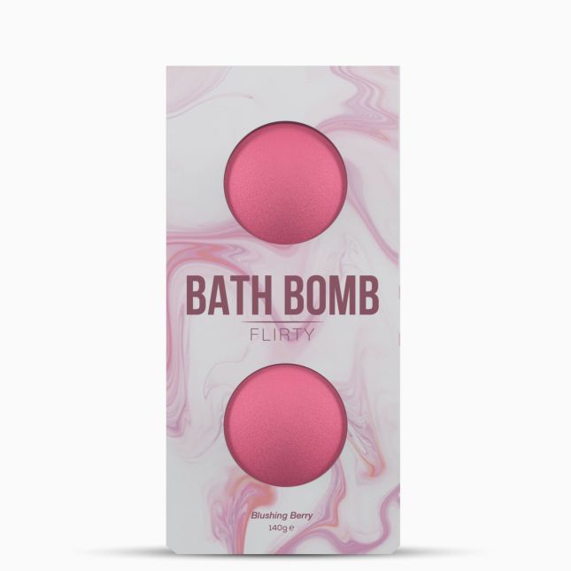 Распродажа! Набор бомбочек для ванны Dona Bath Bomb Flirty Blushing Berry (140 гр) (годен до 08.21)