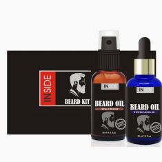 Inside Beard Oil Kit - подарочный набор средств для ухода за бородой, 2х30 мл