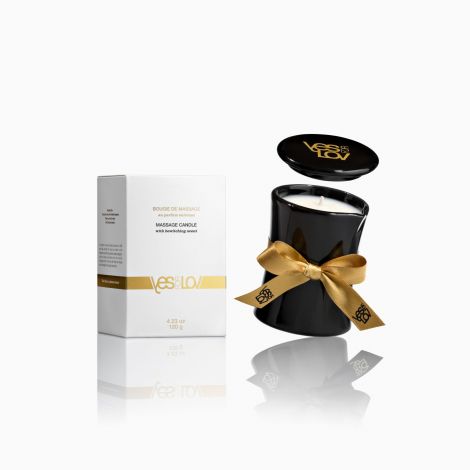 Массажная свеча YESforLOV MASSAGE CANDLE with bewitching scent 120 г, цветочный аромат, воск + масла