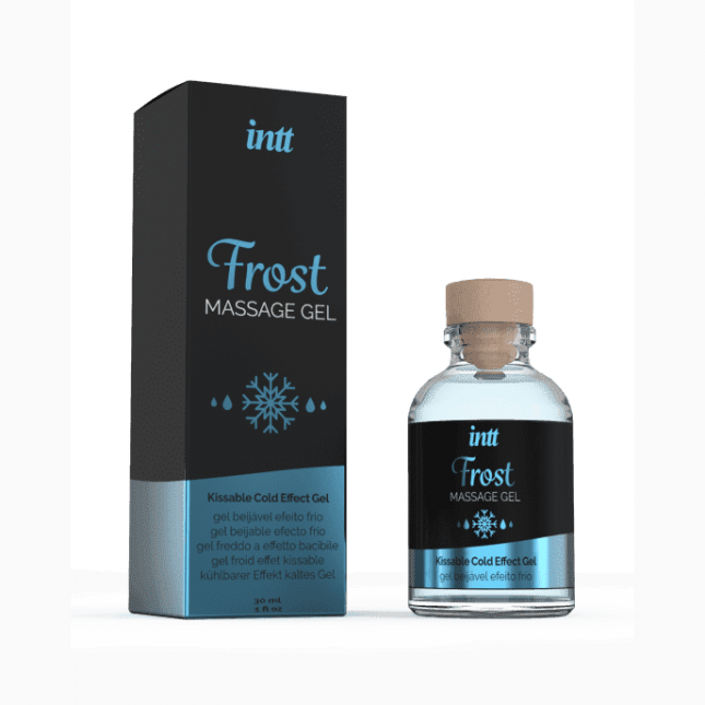 Intt Frost Gel - їстівний масажний гель м'ята, 30 мл