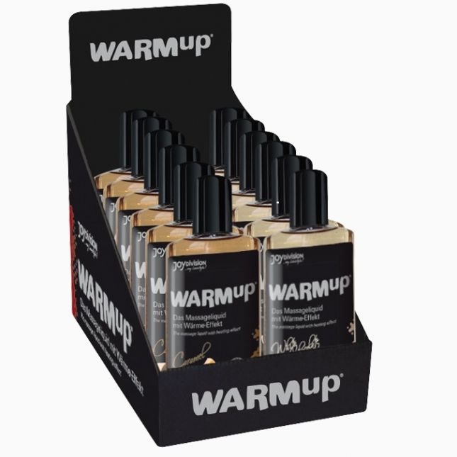 Масажні олії - WARMup Display I (6 x Green Apple + 6 x Mango+Maracuya)