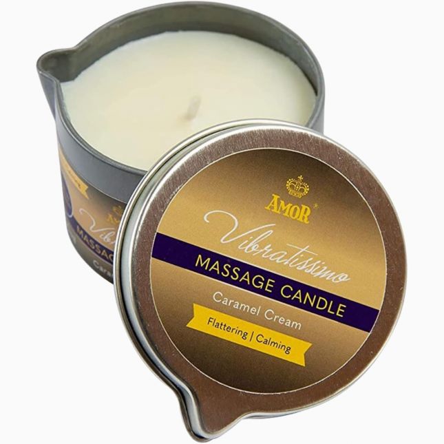Масажна свічка - Vibratissimo Caramel Cream, 100 мл Масажна свічка - Vibratissimo Caramel Cream, 100 мл