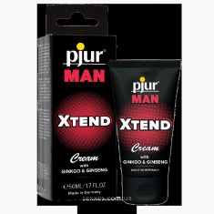 Крем для пеніса стимулювальний pjur MAN Xtend Cream 50 ml, з екстрактом гінкго та женьшеню