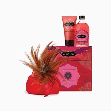 Набір чуттєвої косметики для тіла з ароматом Полуниці Treasure Kit Trove Strawberry