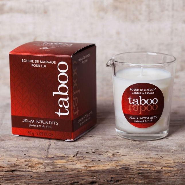 Массажная свеча - TABOO Jeux Interdits, 60 г