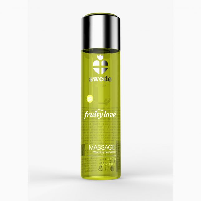 Масажна олія - Swede Fruity Love Vanilla Gold Pear, 60 мл