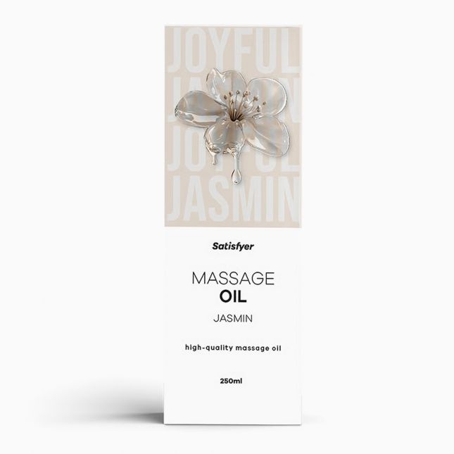 Масажна олійка - Satisfyer Massage Oil Jasmin, 250 мл (04.2027)