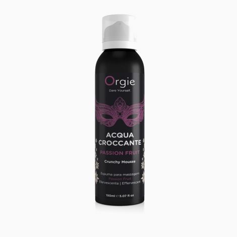 Хрусткий мус для масажу - Orgie Acqua Croccante Passion Fruit, 150 мл