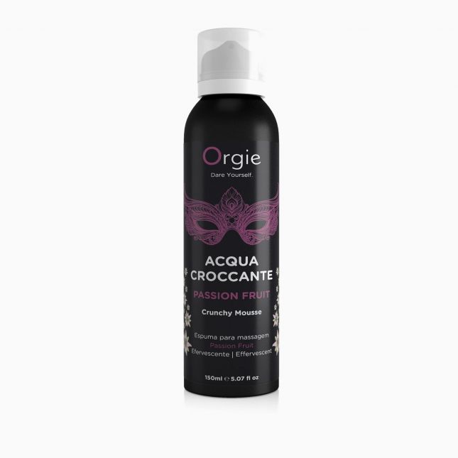 Хрусткий мус для масажу - Orgie Acqua Croccante Passion Fruit, 150 мл