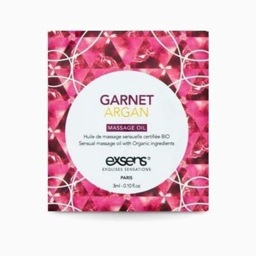 Пробник масажної олії EXSENS Garnet Argan 3мл (термін до 01.12.2025) Пробник масажної олії EXSENS Garnet Argan 3мл (термін до 01.12.2025)