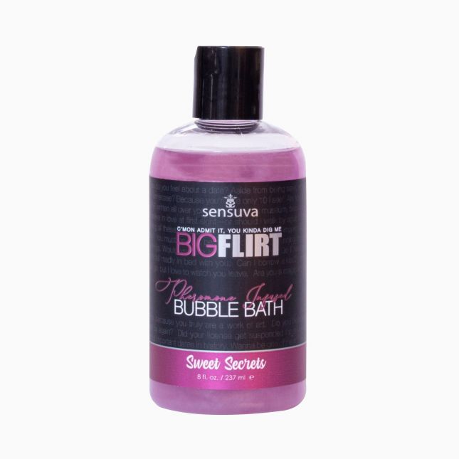 Піна для ванни Sensuva - Big Flirt Pheromone Bubble Bath - Sweet Secrets (237 мл)