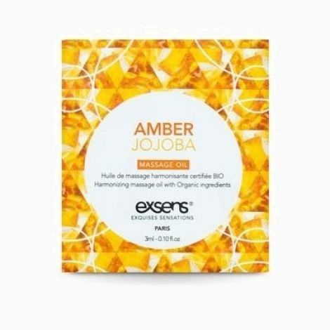Пробник масажної олії EXSENS Amber Jojoba 3мл (термін до 01.12.2025)