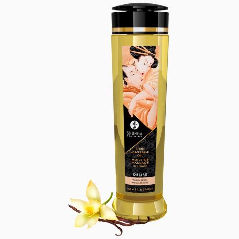 Масажна олійка - Shunga Oil Desire/Vanille, 240 мл