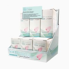 Тампони - Soft - Tampons Display (3 x Normal 10 шт., 9 x Normal 3 шт.)
