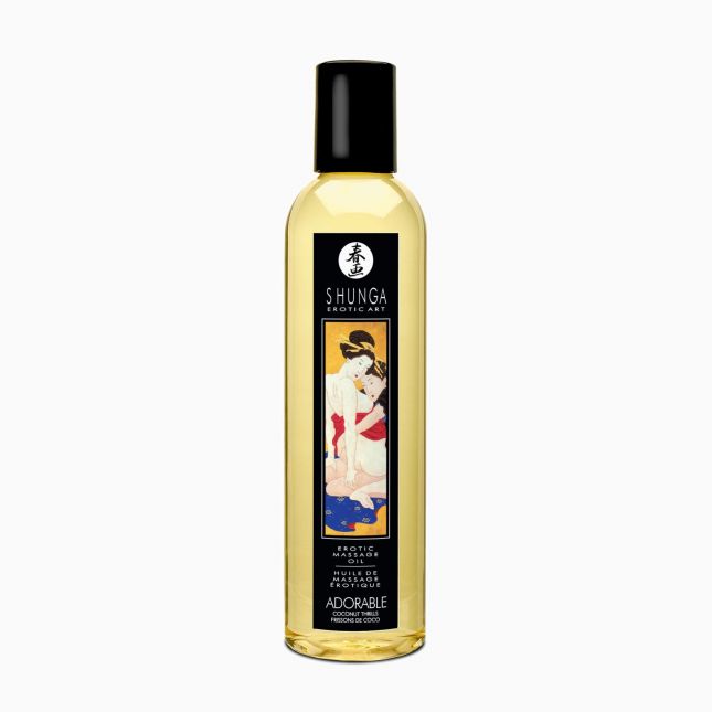 Масажна олія Shunga Adorable - Coconut thrills (250 мл)