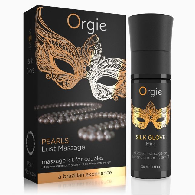 Збудливий набір - Orgie Pearls Lust Massage Set, 30 мл