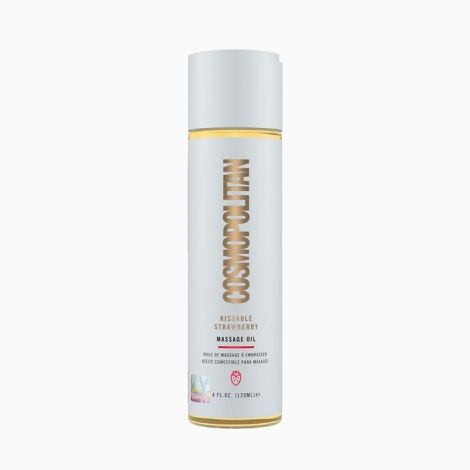 Cosmopolitan Kissable Massage Oil Vanilla - їстівна масажна олія полуниця, 120 мл