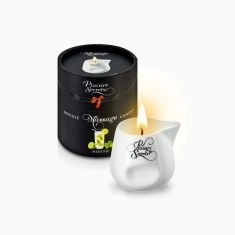 Массажная свеча Plaisirs Secrets Mojito (80 мл) подарочная упаковка, керамический сосуд