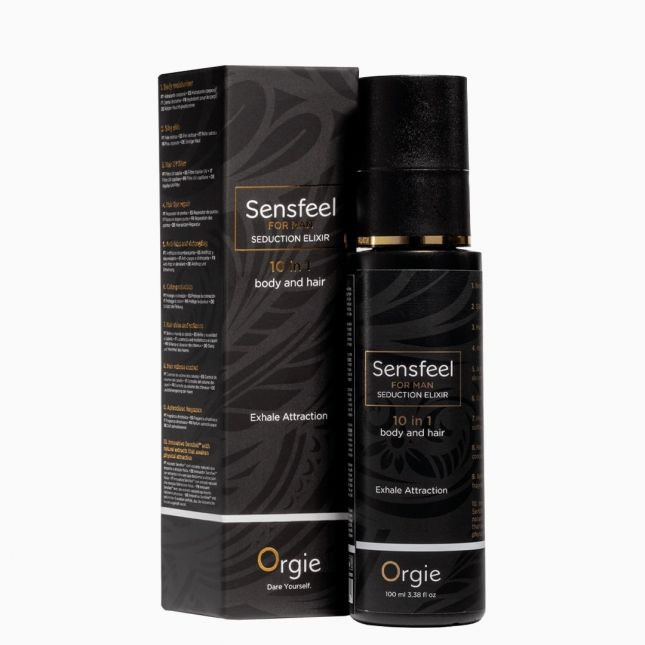 Спрей - Orgie Sensfeel Seduction Elixir 10 in 1 For Man, 100 мл