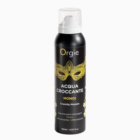 Массажная пенка Orgie – Acqua Croccante Monoi (150 мл), эффект лопающихся пузырьков