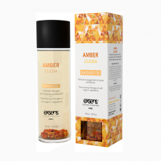 Масажна олія EXSENS Amber Jojoba (гармонізує, з бурштином) 100мл, натуральна