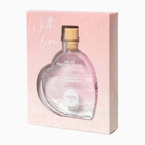 Масажний гель EXSENS With Love Cotton Candy 50 мл, розігрівальний, без цукру, їстівний