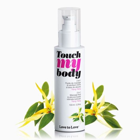 Массажный гель и смазка 2в1 Love To Love TOUCH MY BODY Ylang-Ylang (100 мл) увлажняющий