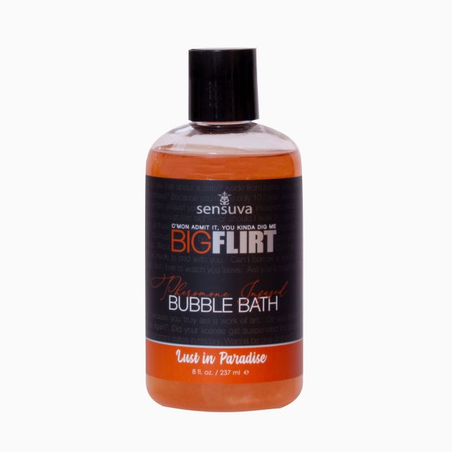 Піна для ванни Sensuva - Big Flirt Pheromone Bubble Bath - Lust in Paradise (237 мл)