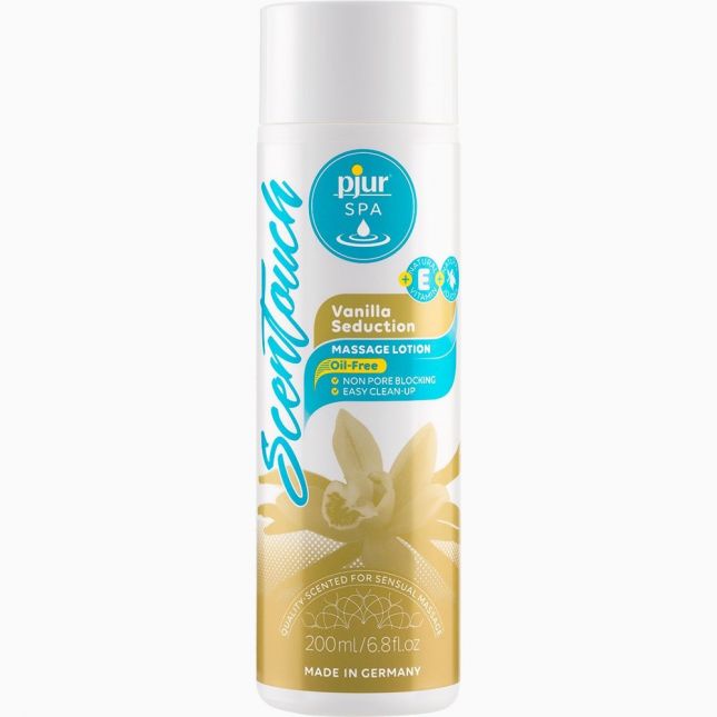 (SALE) Массажный лосьон pjur SPA Scentouch - Vanilla 200 мл