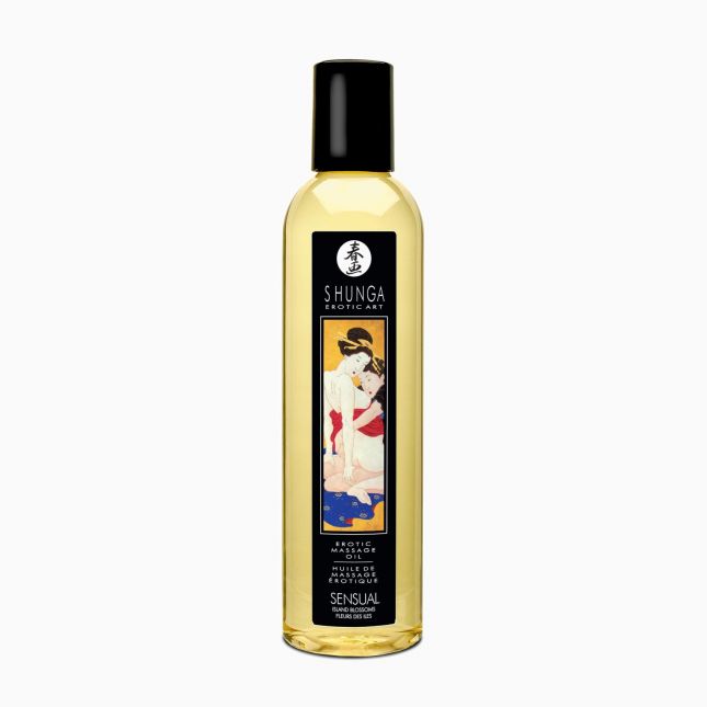 Масажна олія Shunga Sensual - Island Blossoms (250 мл)
