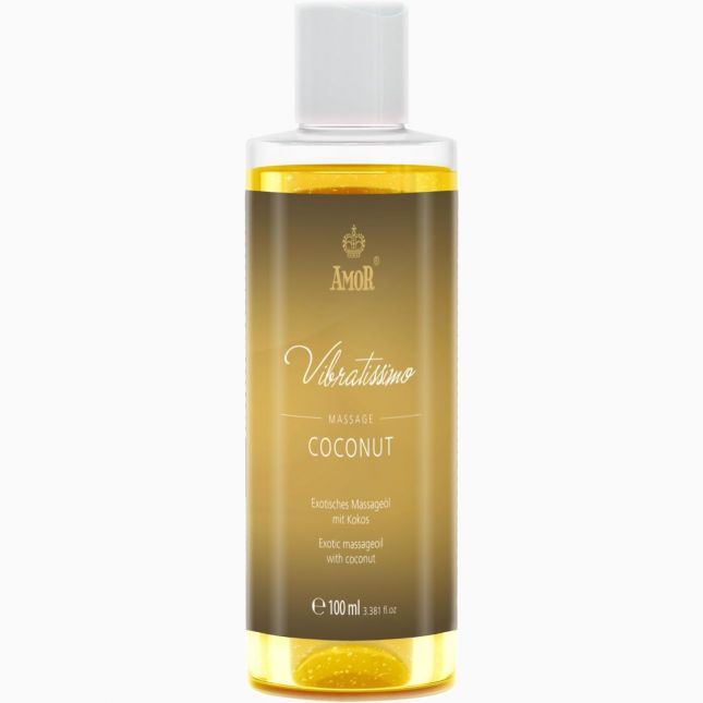 Масажна олія - Vibratissimo Coconut, 100 мл