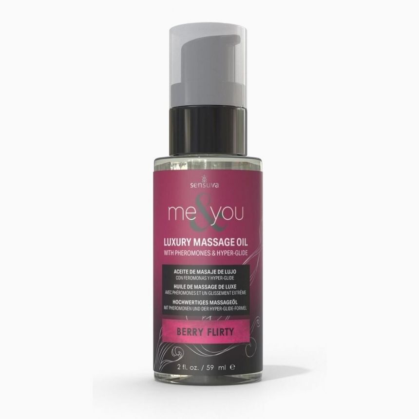Масажна олія Sensuva Me&You - Berry Flirty (Wild Berries) 59 мл Масажна олія Sensuva Me&You - Berry Flirty (Wild Berries) 59 мл