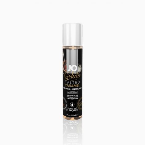 Розпродаж!!! Змазка на водній основі JO GELATO Salted Caramel 30 мл (термін 11.2025)