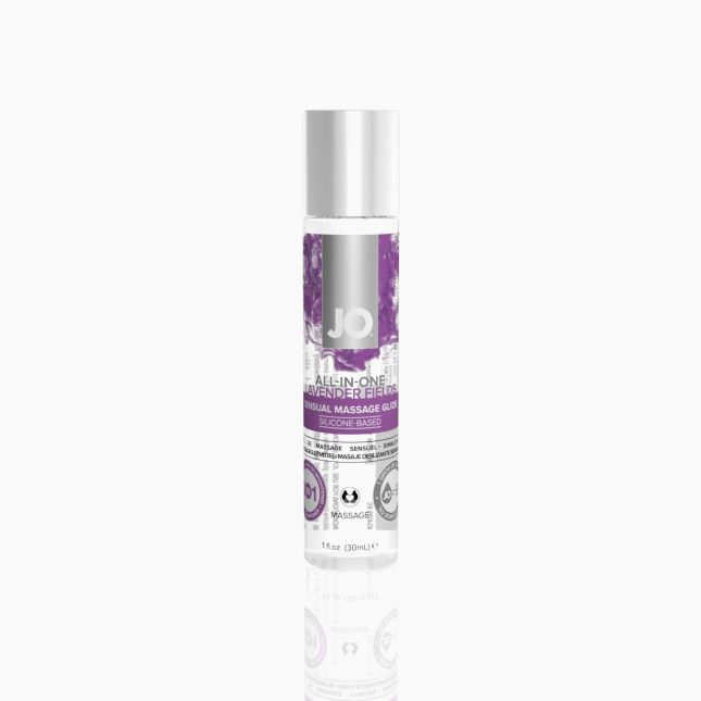 Гель для масажу на силіконовій основі System JO ALL - IN - ONE MASSAGE GLIDE - LAVENDER (30 мл)