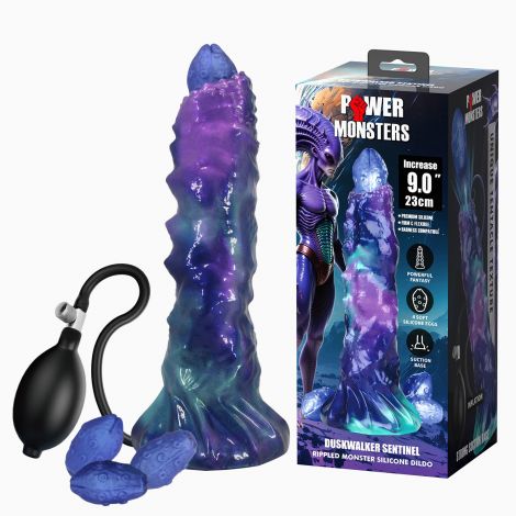 Надувний фентезійний фалоімітатор - Power Monsters DuskWalker Sentinel, 23 см
