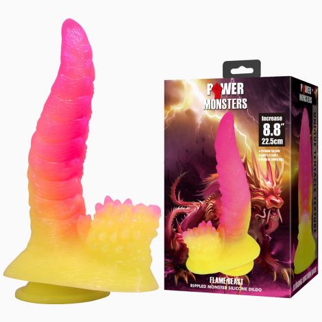 Фентезійний фалоімітатор - Power Monsters Flamebeast, 22.5 см