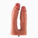 Двойной фаллоимитатор для секс-машин Hismith Silicone Double Penetrator Dildo, система KlicLok