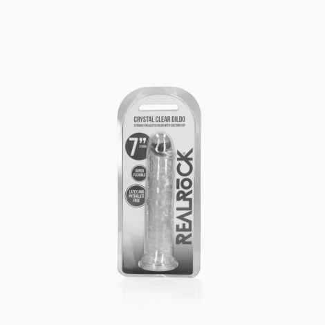 Фалоімітатор - Realrock Dildo 7" Transparent
