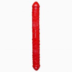 Двосторонній фалоімітатор - Flexible Double Dong Red