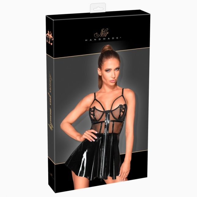 Платье - 2717328 Vinyl Mini Dress - Black