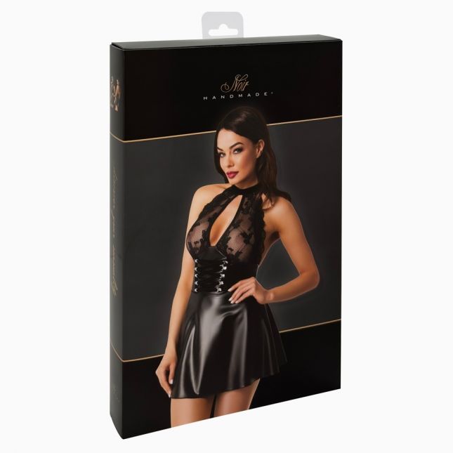 2719002 Noir Dress Lacing Black