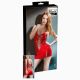 2851105 Vinyl Dress red