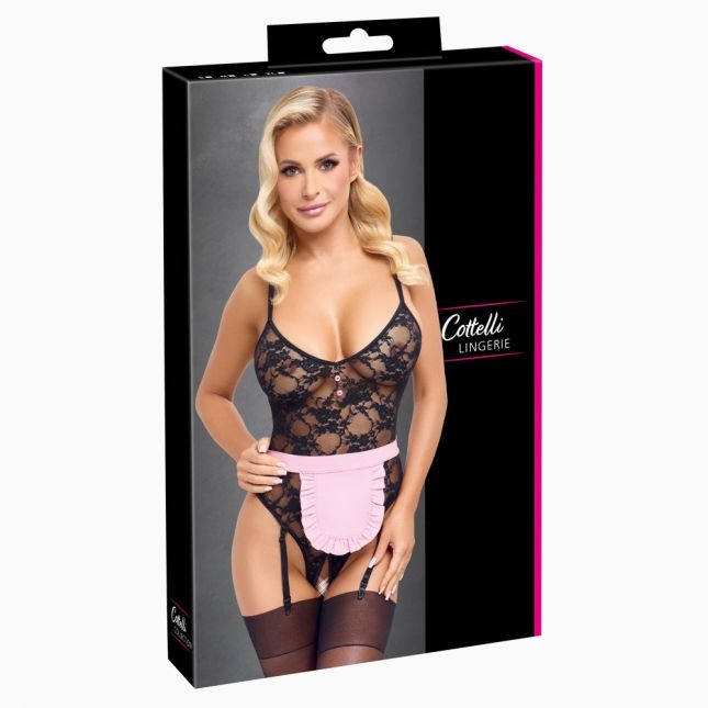 2471078 Cottelli Collection Maid Body Black