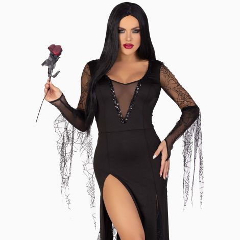 Костюм Мортіші Аддамс Leg Avenue Sexy Spooky Morticia S