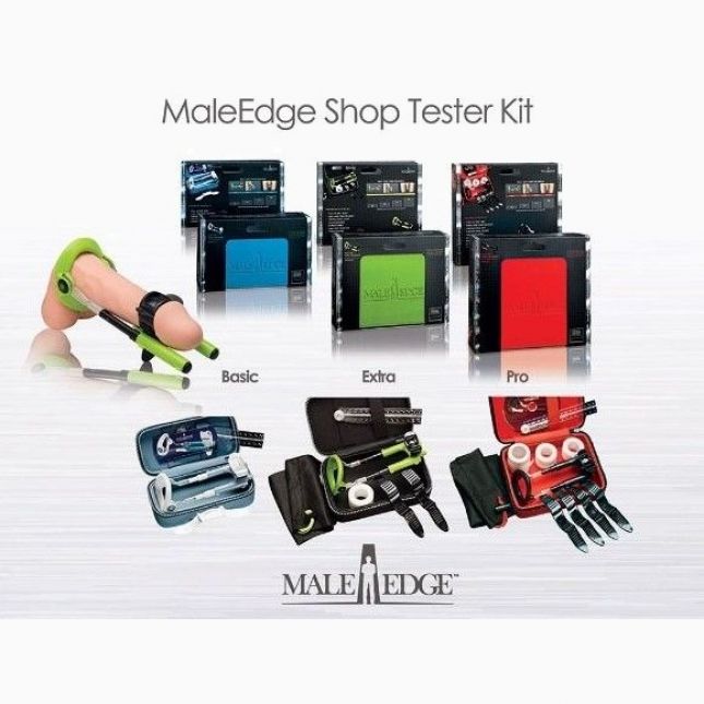 Retail Kit Male Edge (Pro + Extra + Basic + Demo Kit)