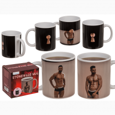 Чашка з термоефектом Stoneware Mug Stripper Boy, 300 мл