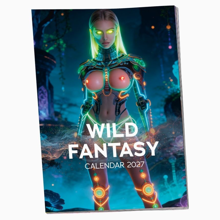 Еротичний календар - Pin-up Calendar Wild Fantasy 2027 Еротичний календар - Pin-up Calendar Wild Fantasy 2027